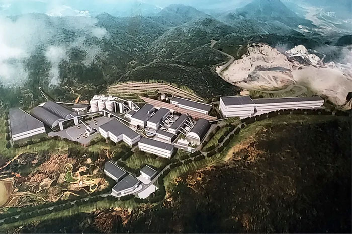 山美大型反擊式破碎機服務于江西骨料項目